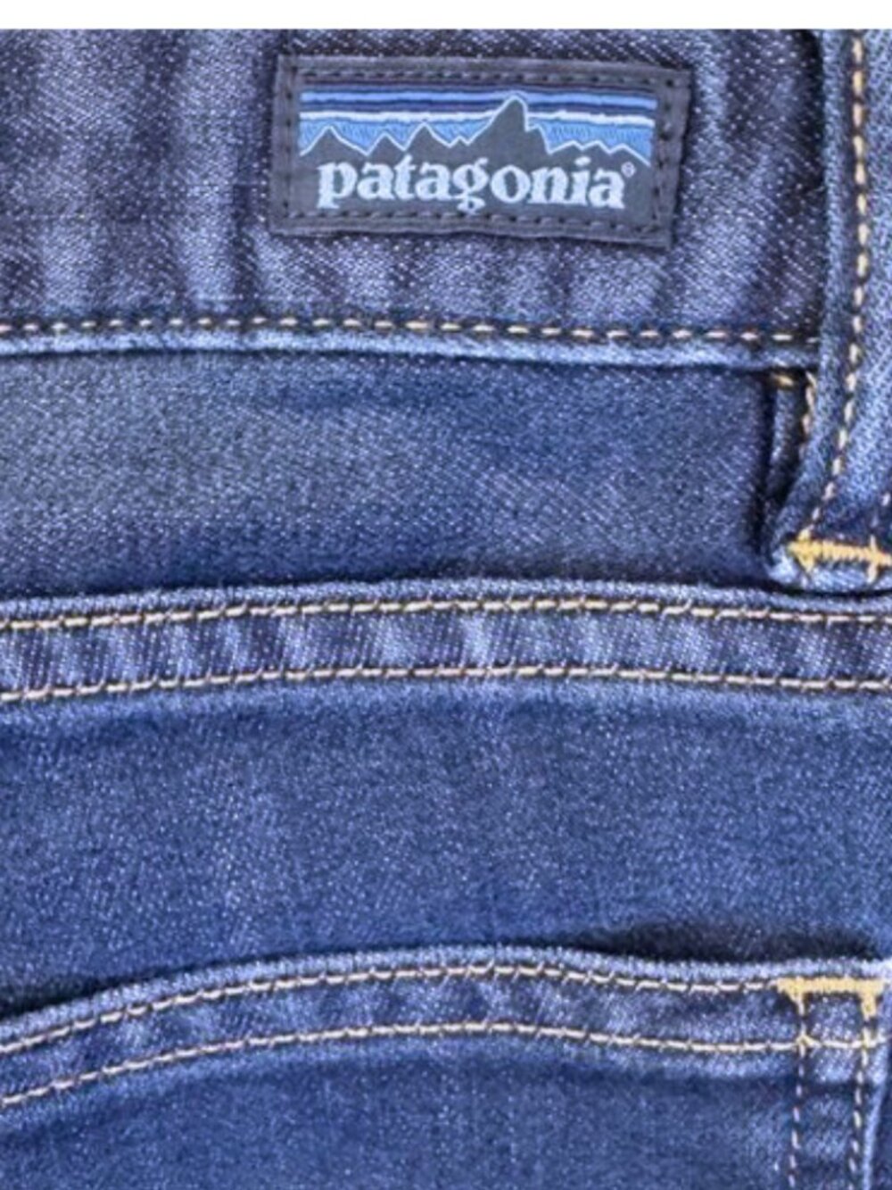 Patagonia Common Threads Organic Cotton Denim Straight Leg Jeans Women's Size 2 - Picture 3 of 5